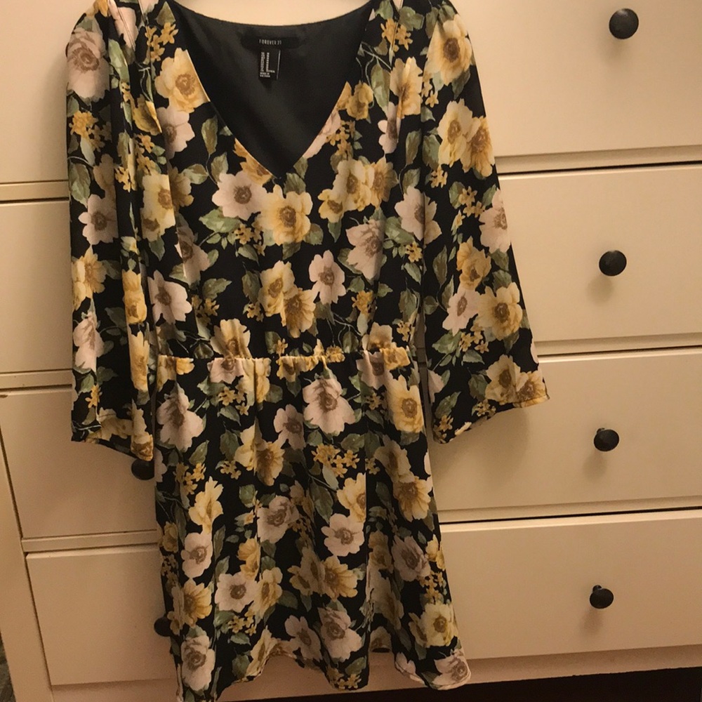 Forever 21 flower dress
